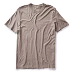The Cotton Hemp Tee In Steeple Grey