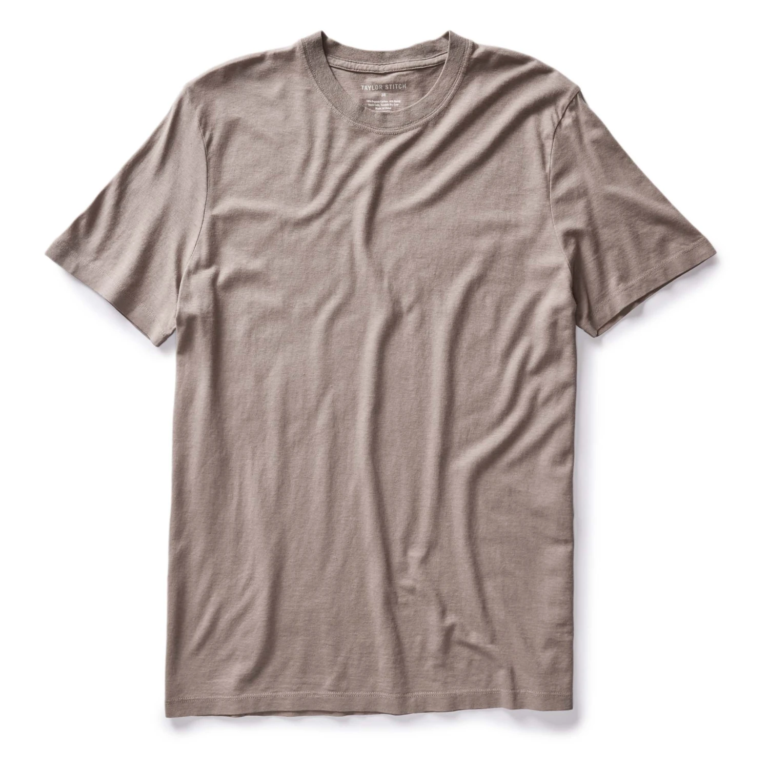 The Cotton Hemp Tee In Steeple Grey