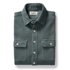 The Ledge Shirt In Deep Sea Twill
