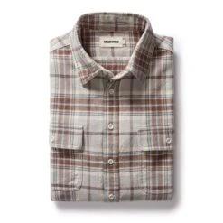 The Ledge Shirt In Redwood Plaid