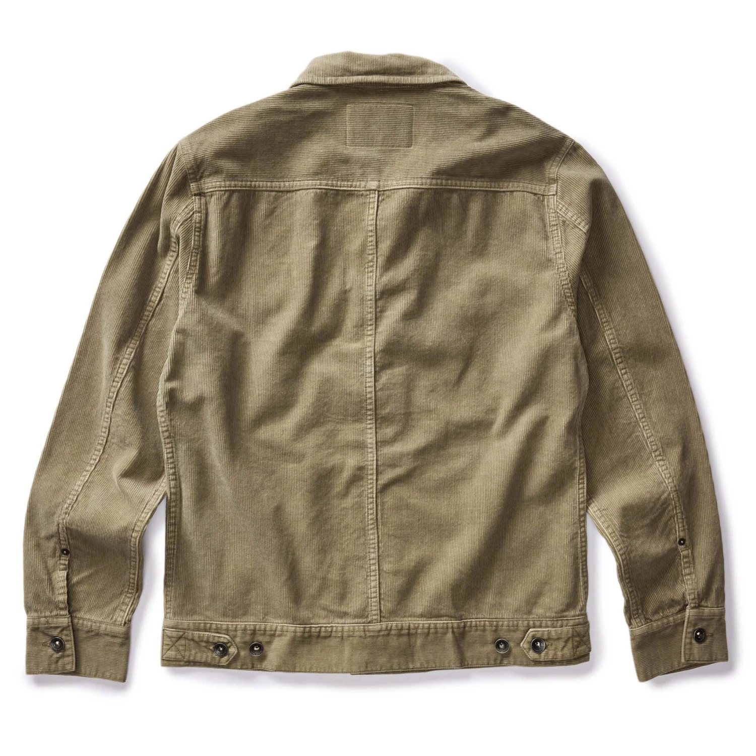 The Long Haul Jacket In Light Sage Cord - Image 6