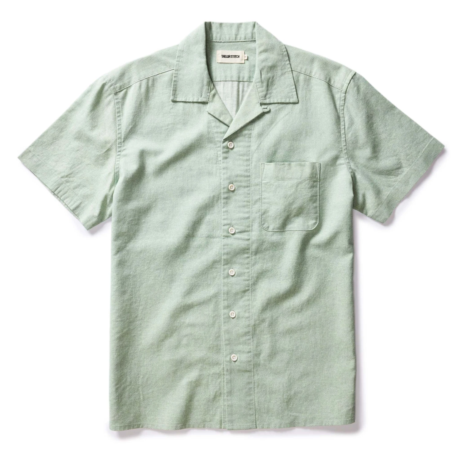 The Short Sleeve Hawthorne In Sea Moss Floral