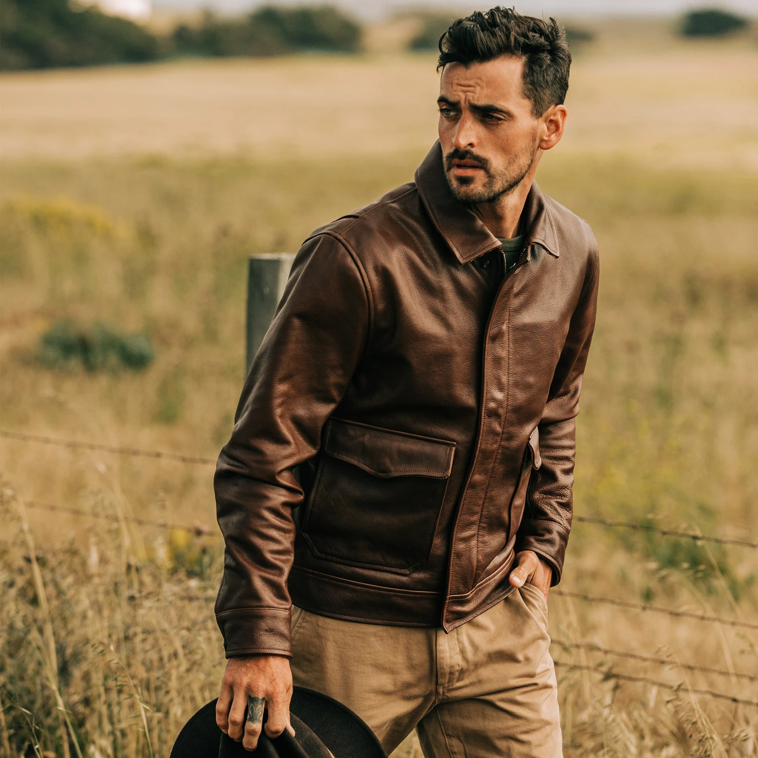 The Hangar Jacket In Espresso - Image 3