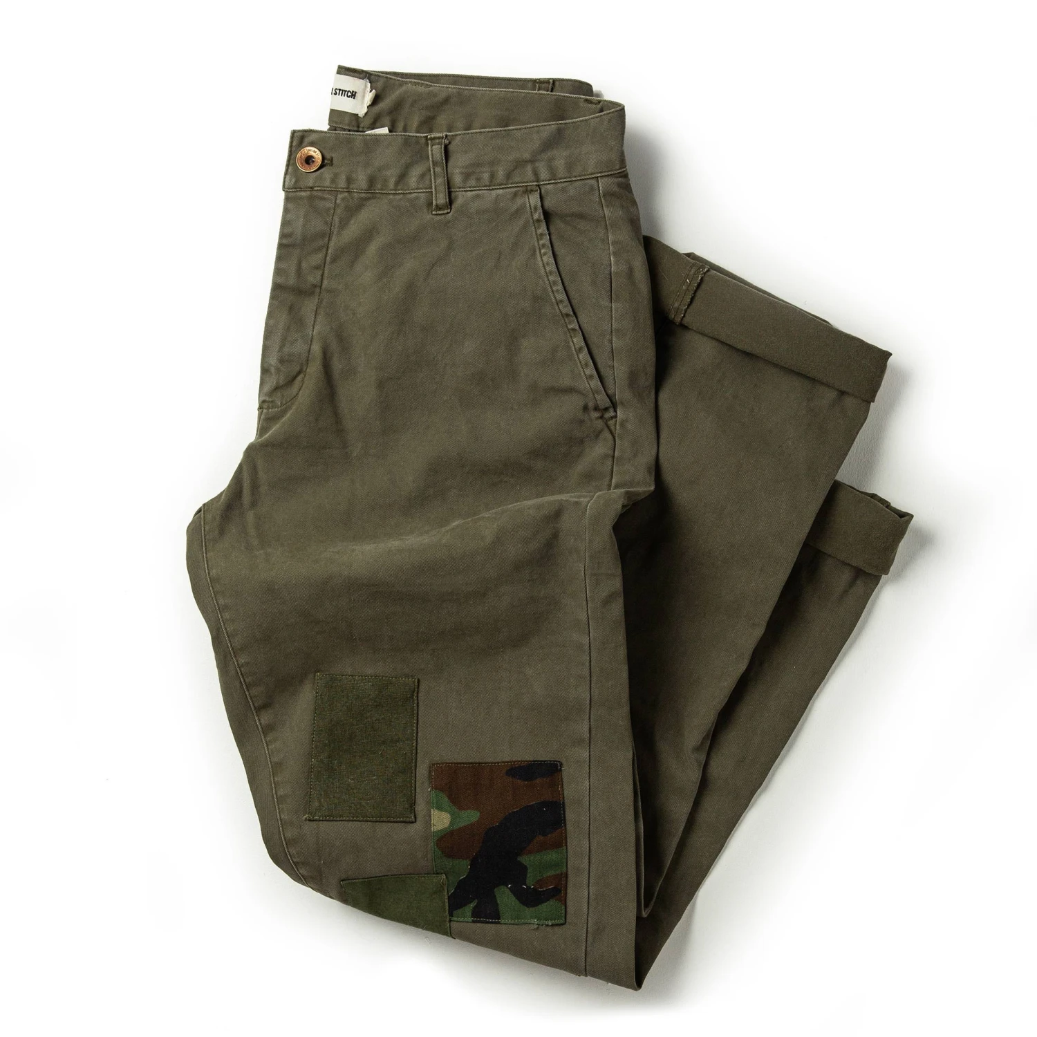 The Atelier And Repairs Chino In Olive