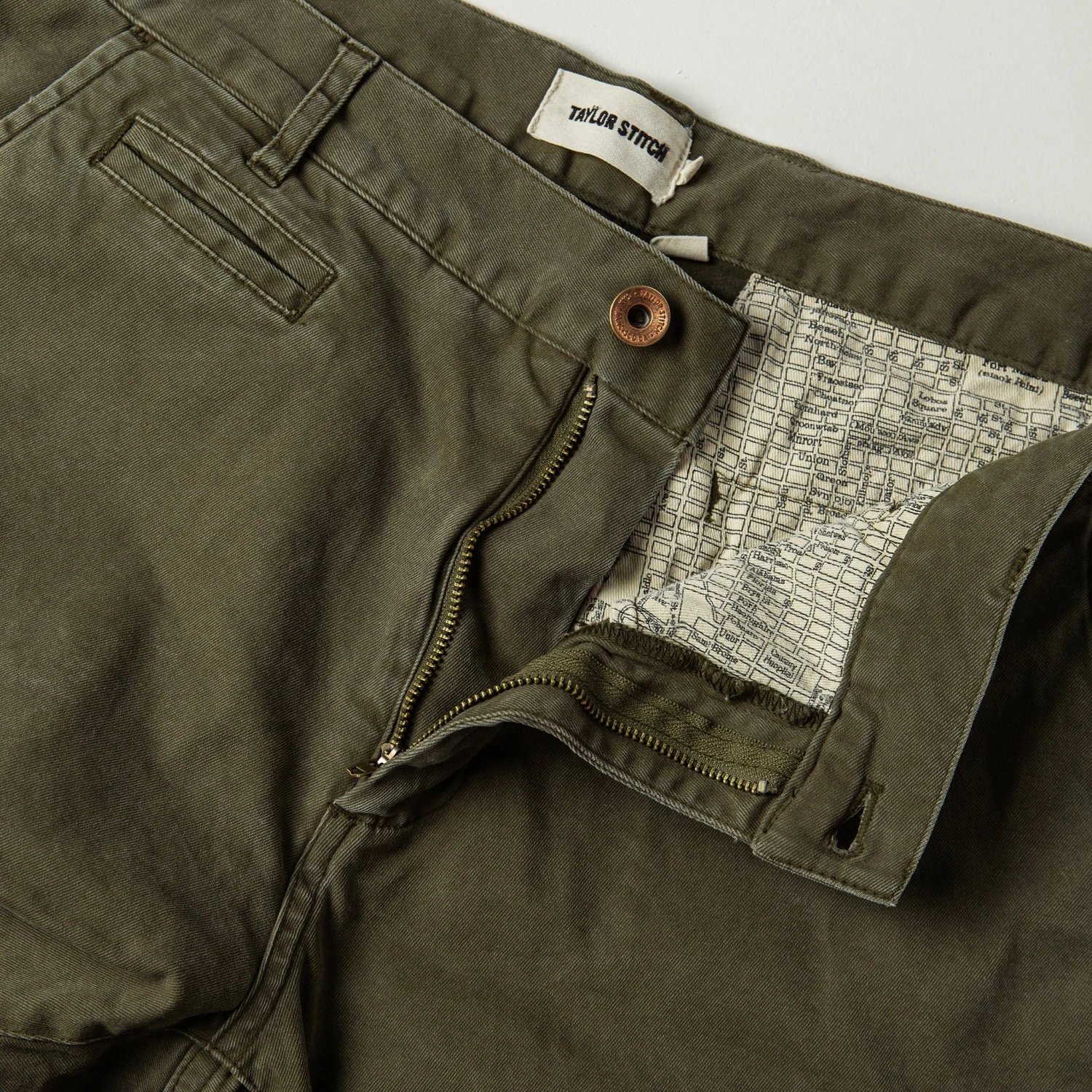 The Atelier And Repairs Chino In Olive - Image 6