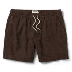 The Apres Short In Espresso Hemp
