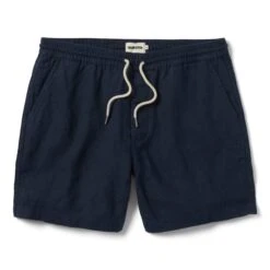 The Apres Short In Navy Hemp
