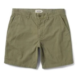 The Foundation Short In Olive Twill