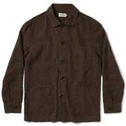 The Ojai Jacket In Espresso Hemp