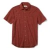 The Short Sleeve California In Red Clay Pique