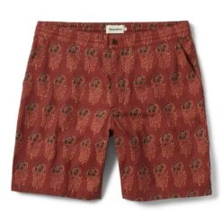 The Adventure Short In Rust Floral