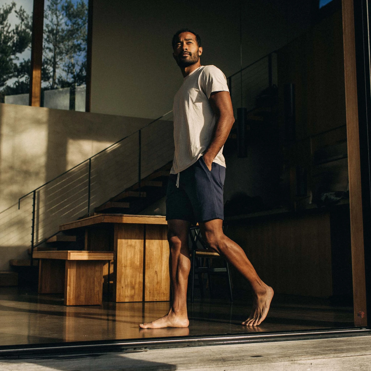 The Fillmore Short In Dark Navy - Image 5