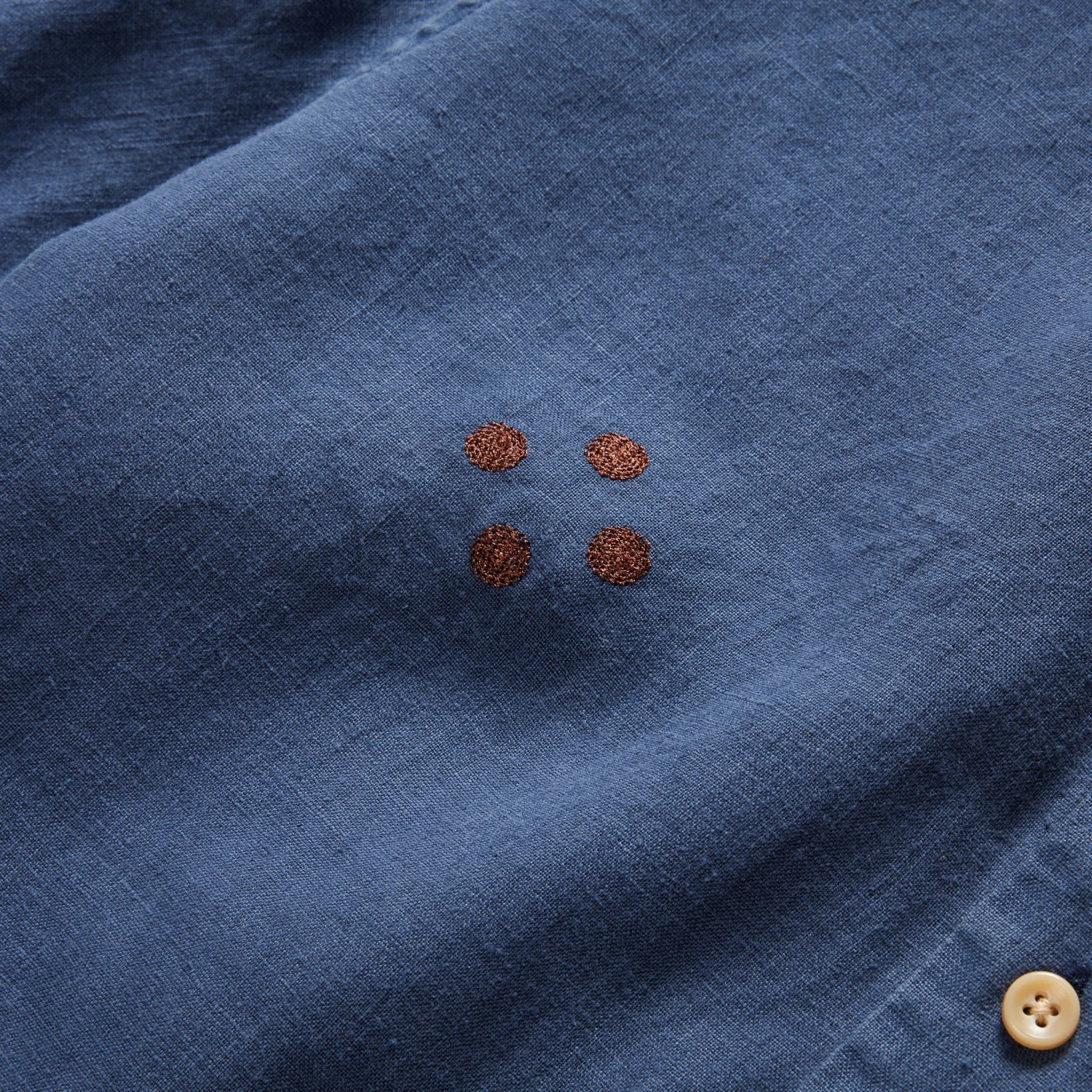 The Embroidered Hawthorne In Sea Glass Hemp - Image 7