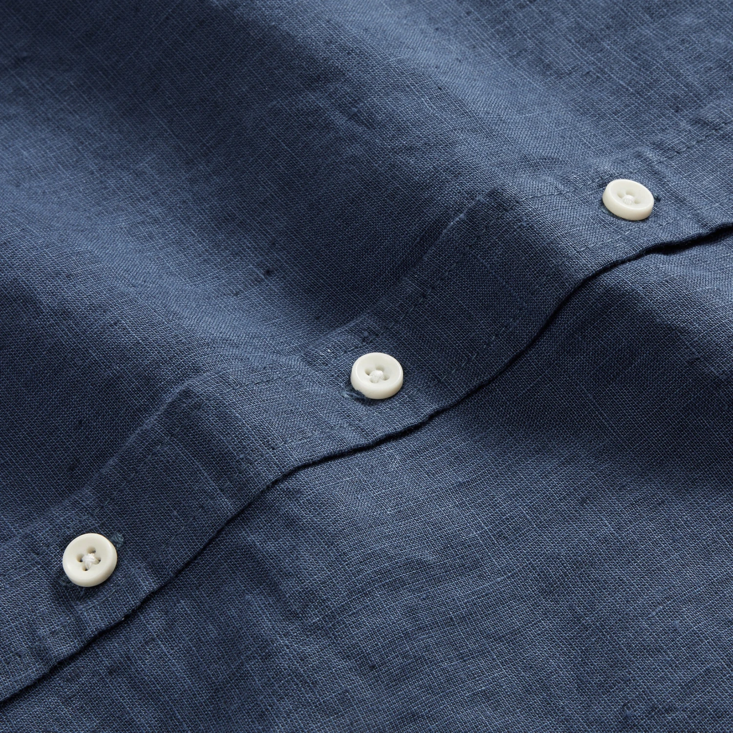 The Short Sleeve California In Navy Hemp - Image 6