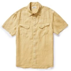 The Short Sleeve Western In Oak