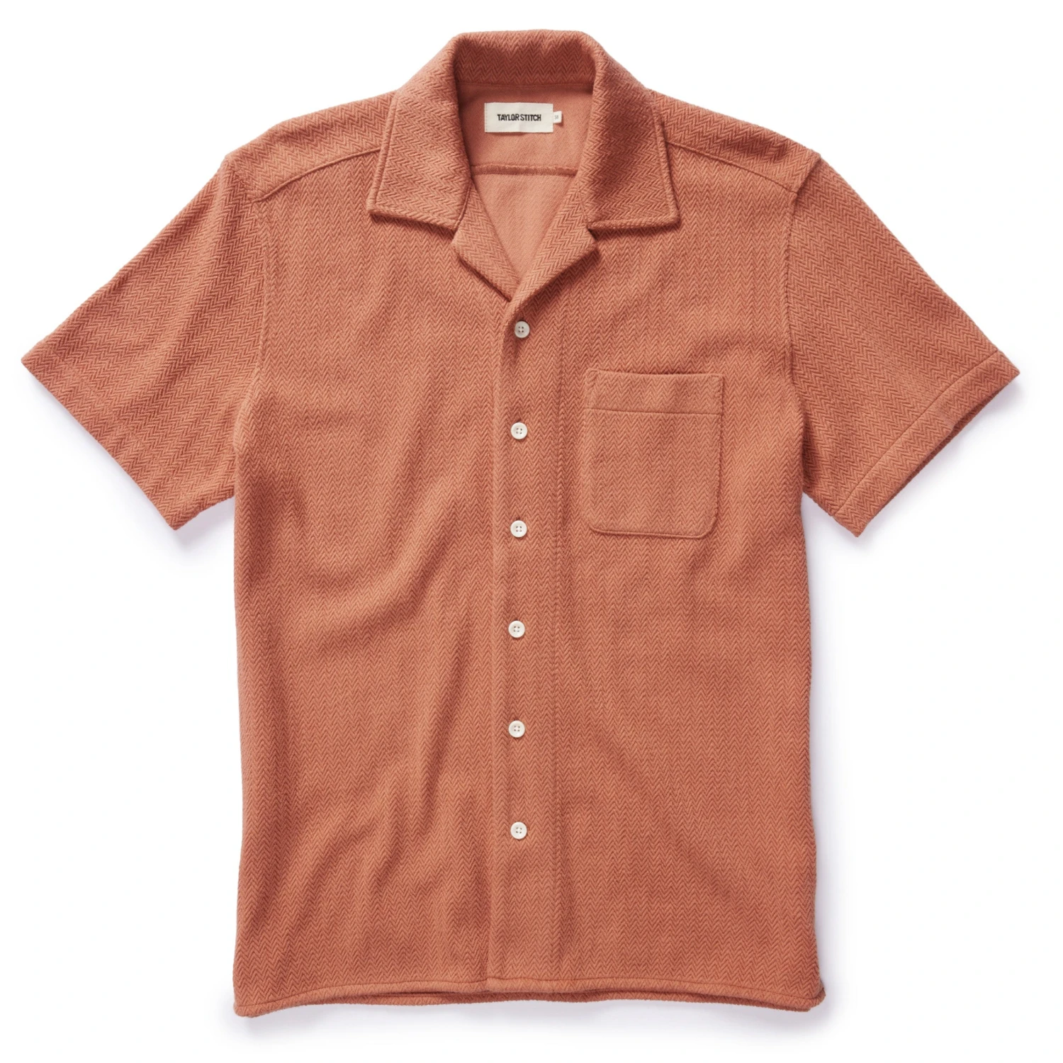 The Latigo Shirt In Copper Herringbone