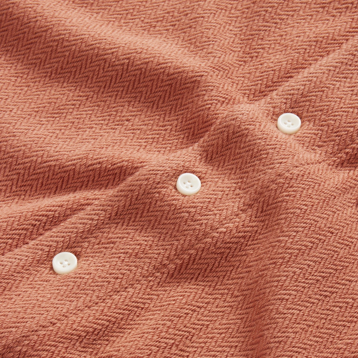 The Latigo Shirt In Copper Herringbone - Image 6