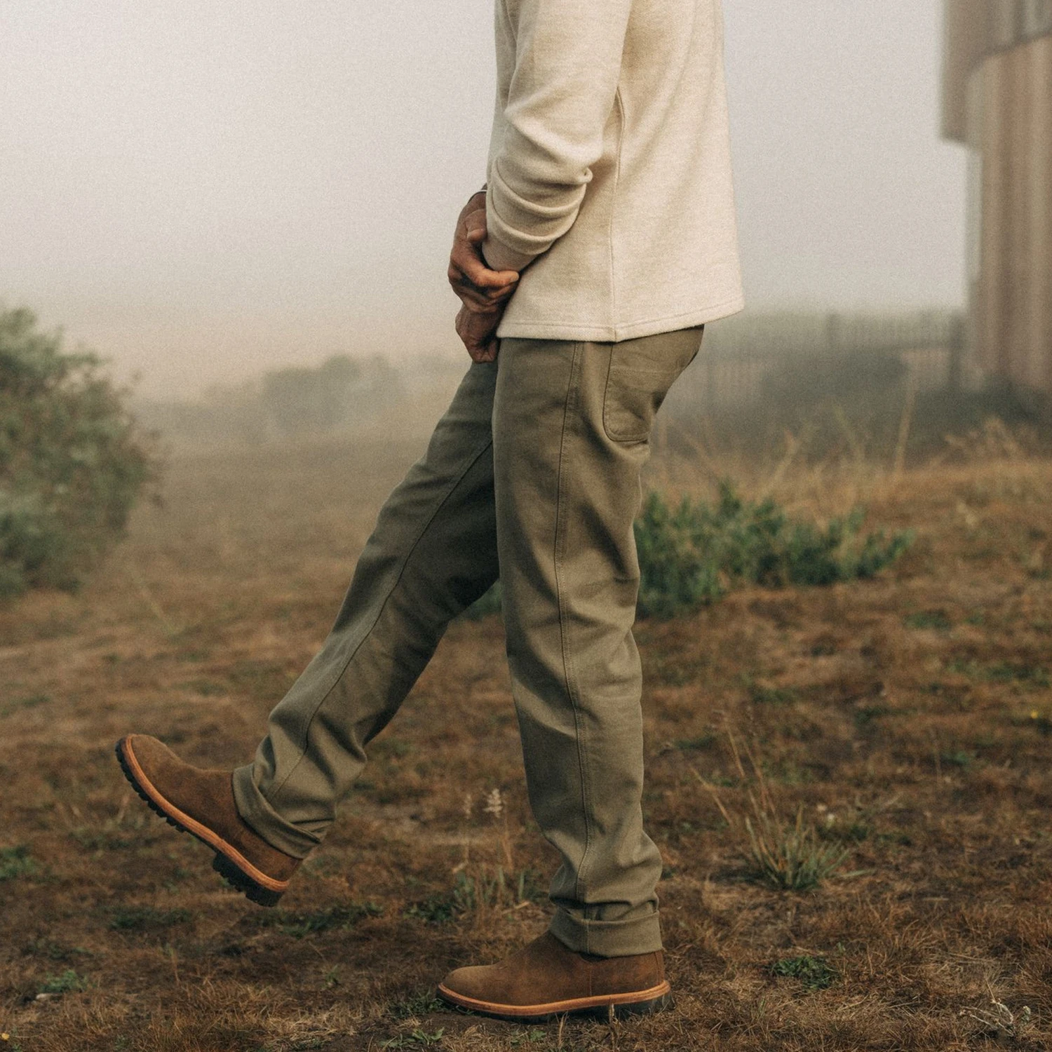 The Camp Pant In Stone Boss Duck - Image 2