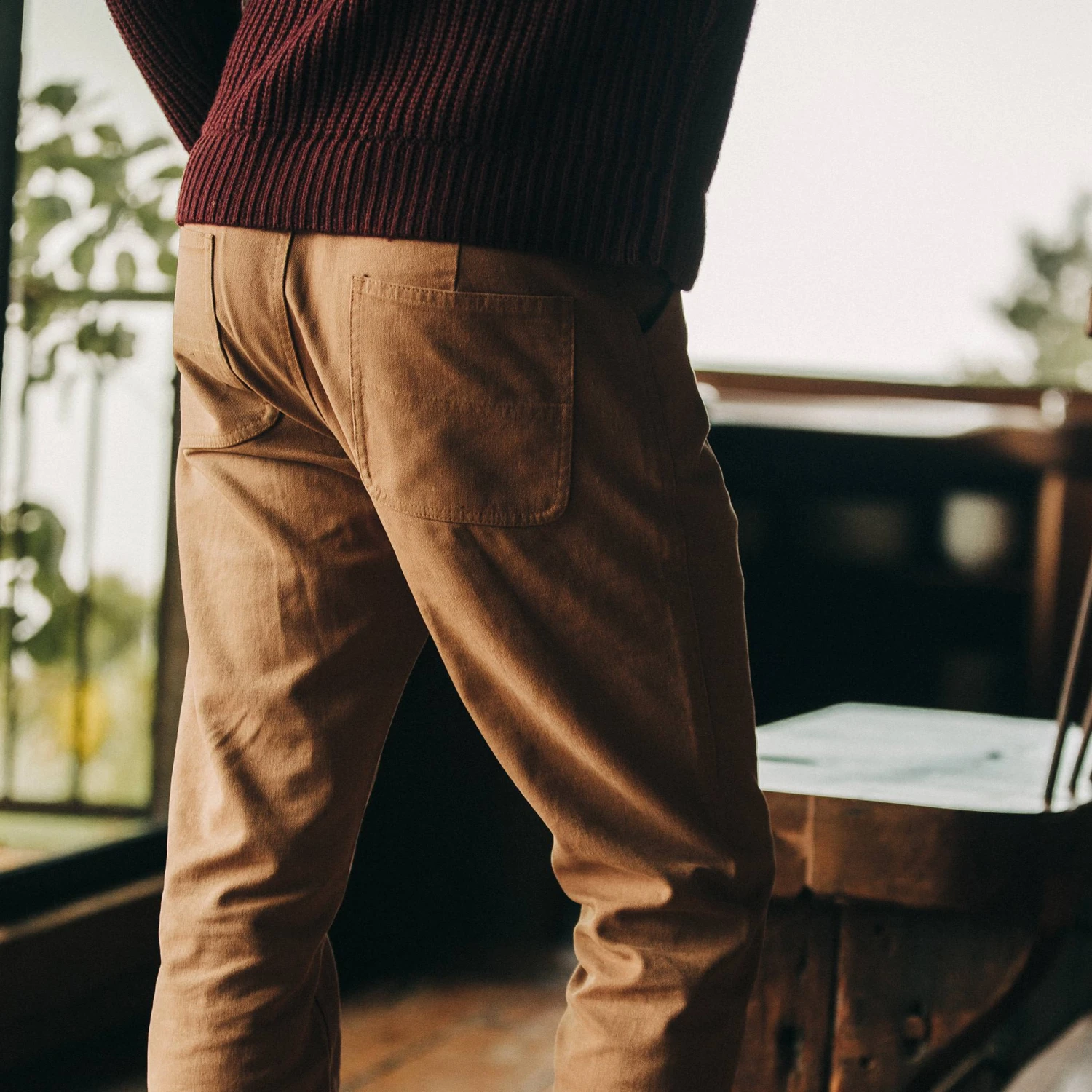 The Camp Pant In Tobacco Boss Duck - Image 4