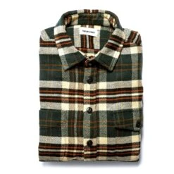 The Crater Shirt In Forest Plaid