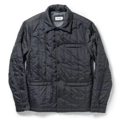 The Decker Jacket In Charcoal Quilt