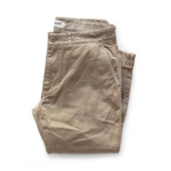 The Democratic Foundation Pant In Organic Khaki