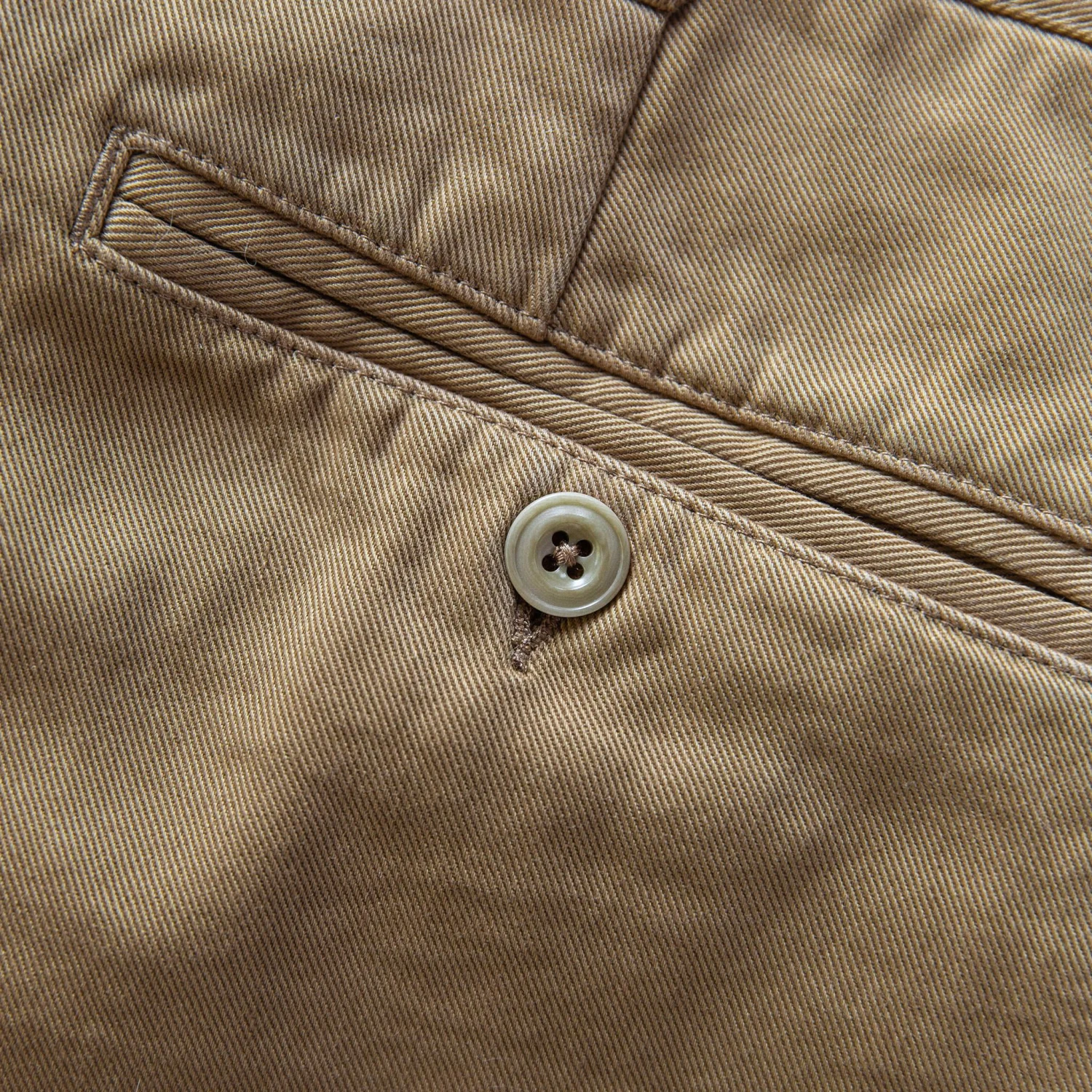 The Democratic Foundation Pant In Organic Khaki - Image 7
