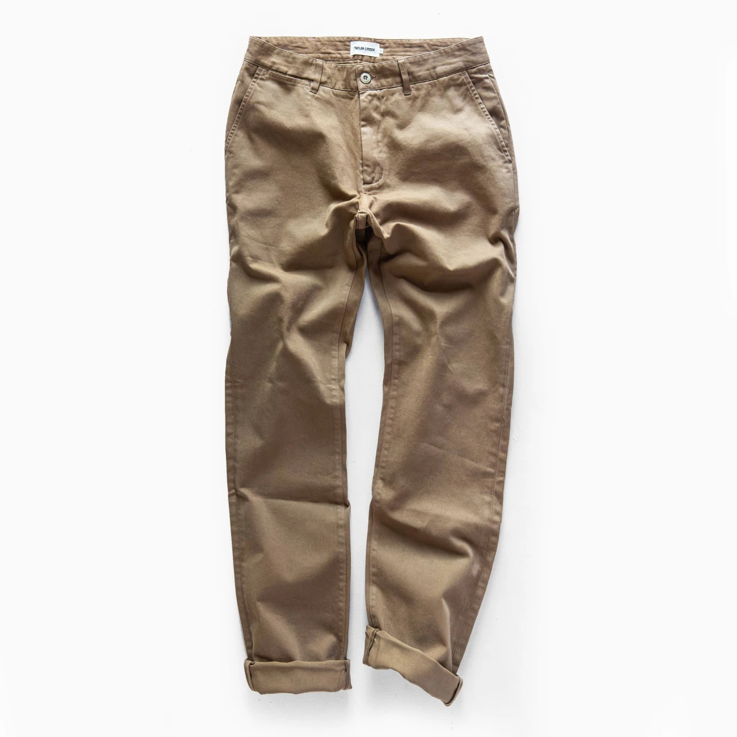 The Democratic Foundation Pant In Organic Khaki - Image 9