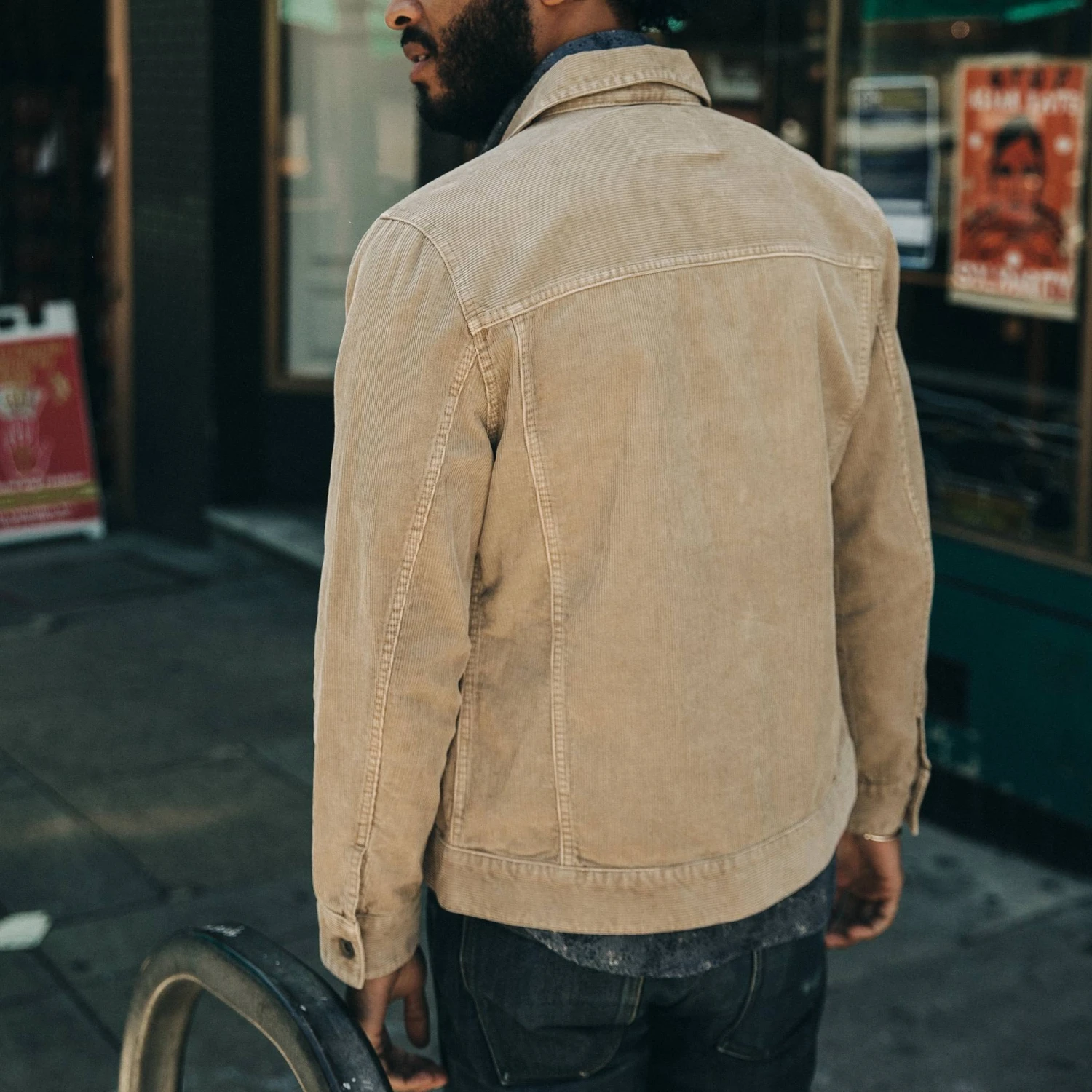 The Dispatch Jacket In Khaki Cord - Image 5