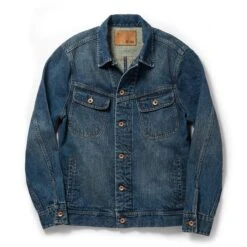 The Long Haul Jacket In 18-Month Wash Organic Selvage