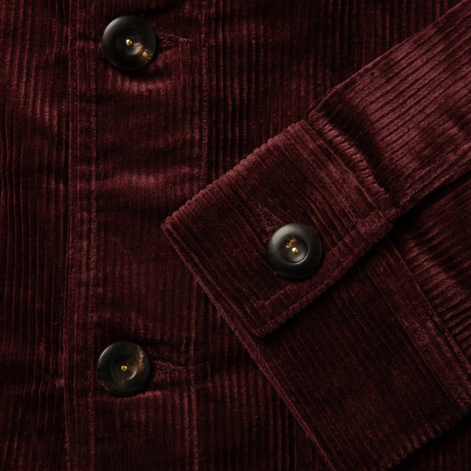 The Ojai Jacket In Burgundy Cord - Image 7