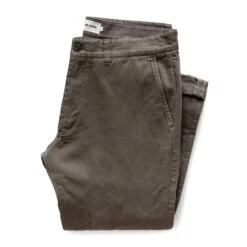 The Slim Foundation Pant In Organic Espresso