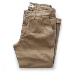 The Slim Foundation Pant In Organic Khaki