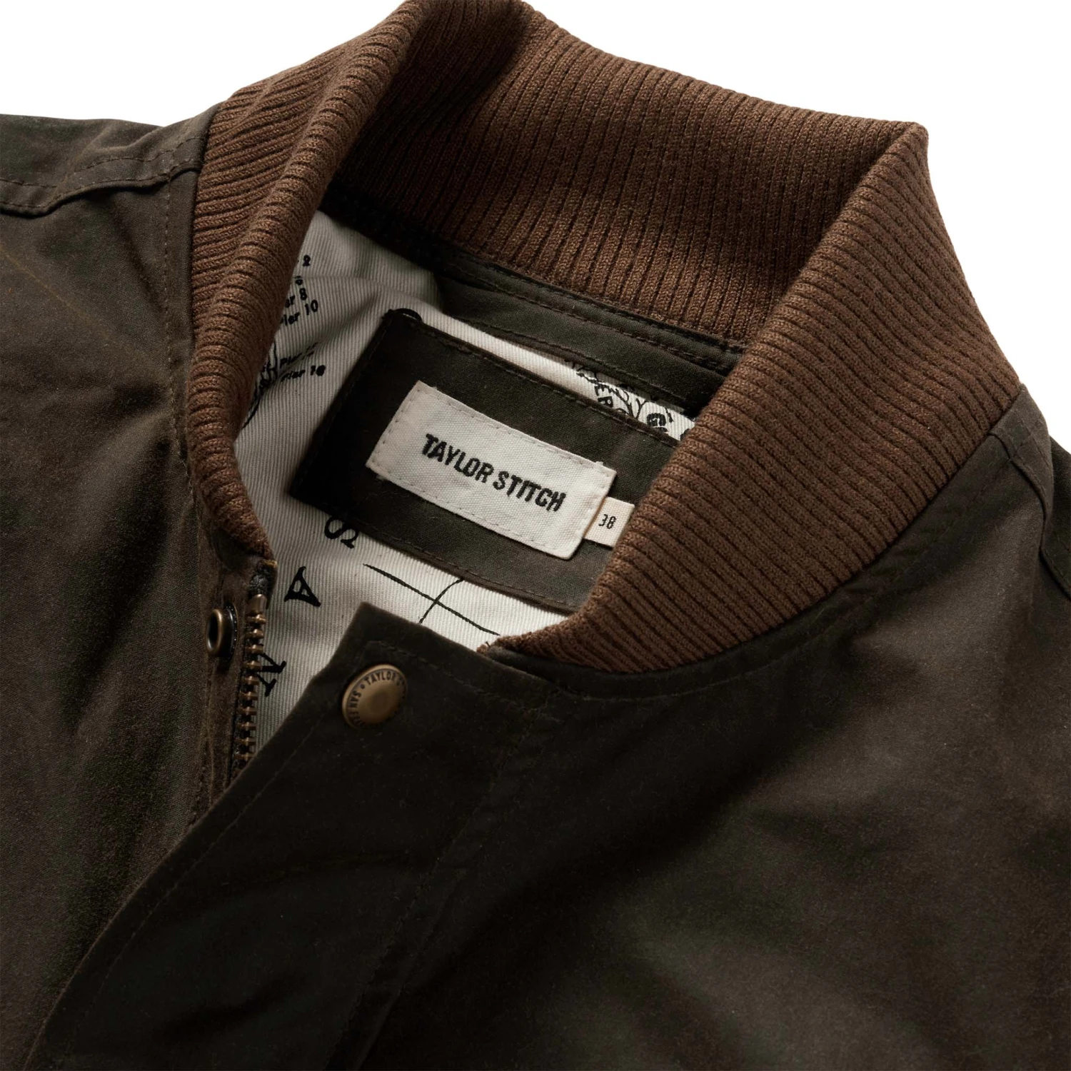 The Bomber Jacket In Bark EverWax - Image 6