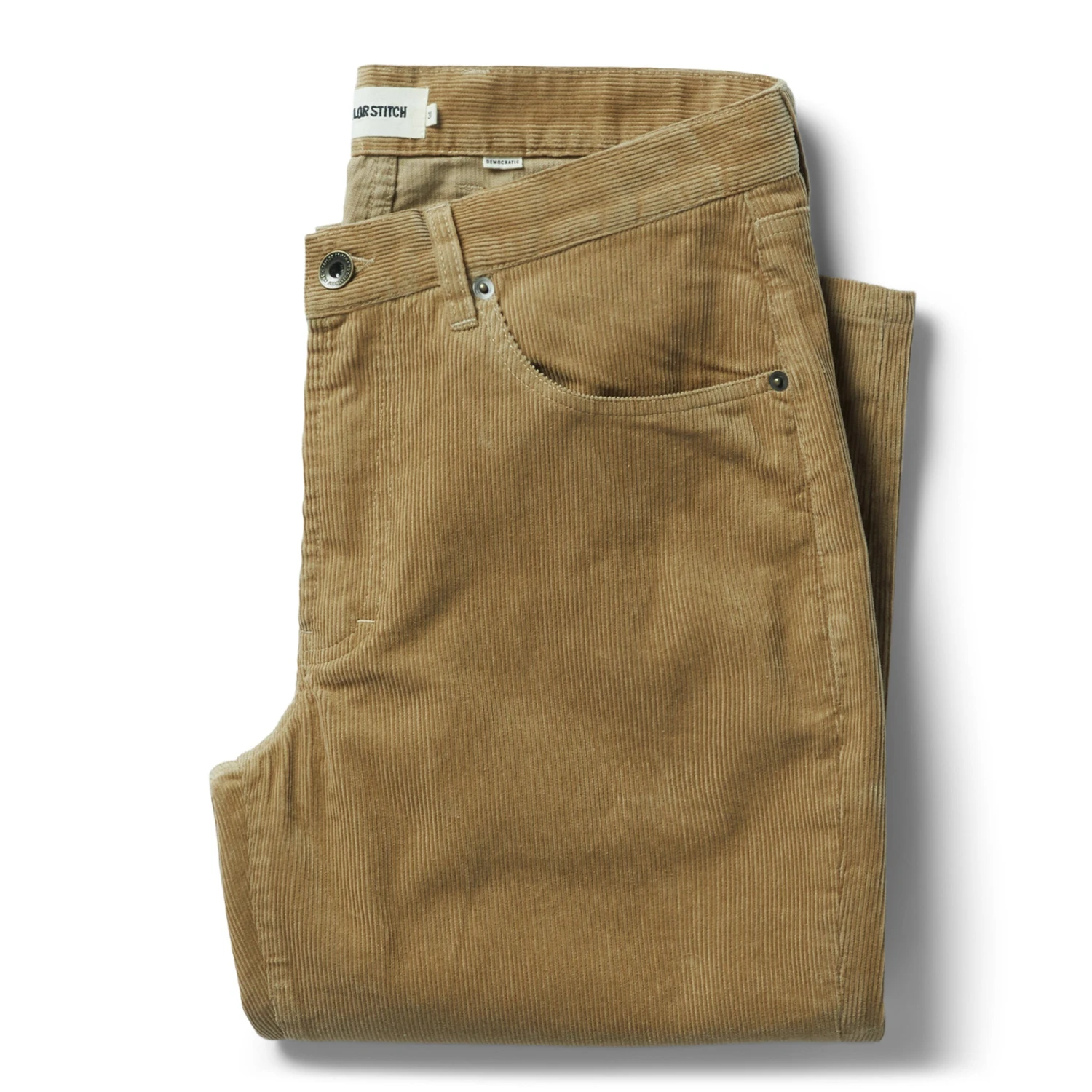 The Democratic All Day Pant In Khaki Cord