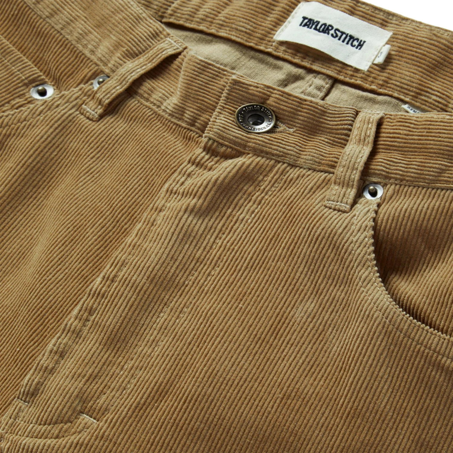 The Democratic All Day Pant In Khaki Cord - Image 8