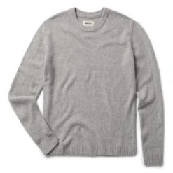 The Lodge Sweater In Heather Grey