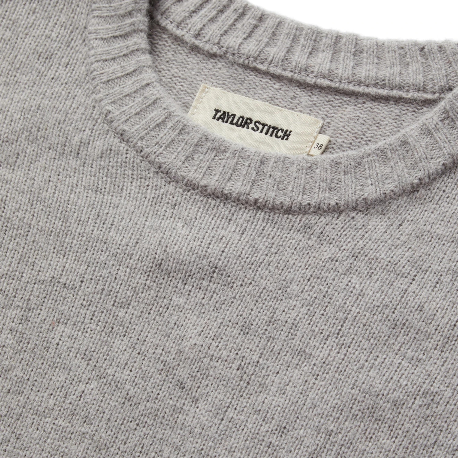 The Lodge Sweater In Heather Grey - Image 5