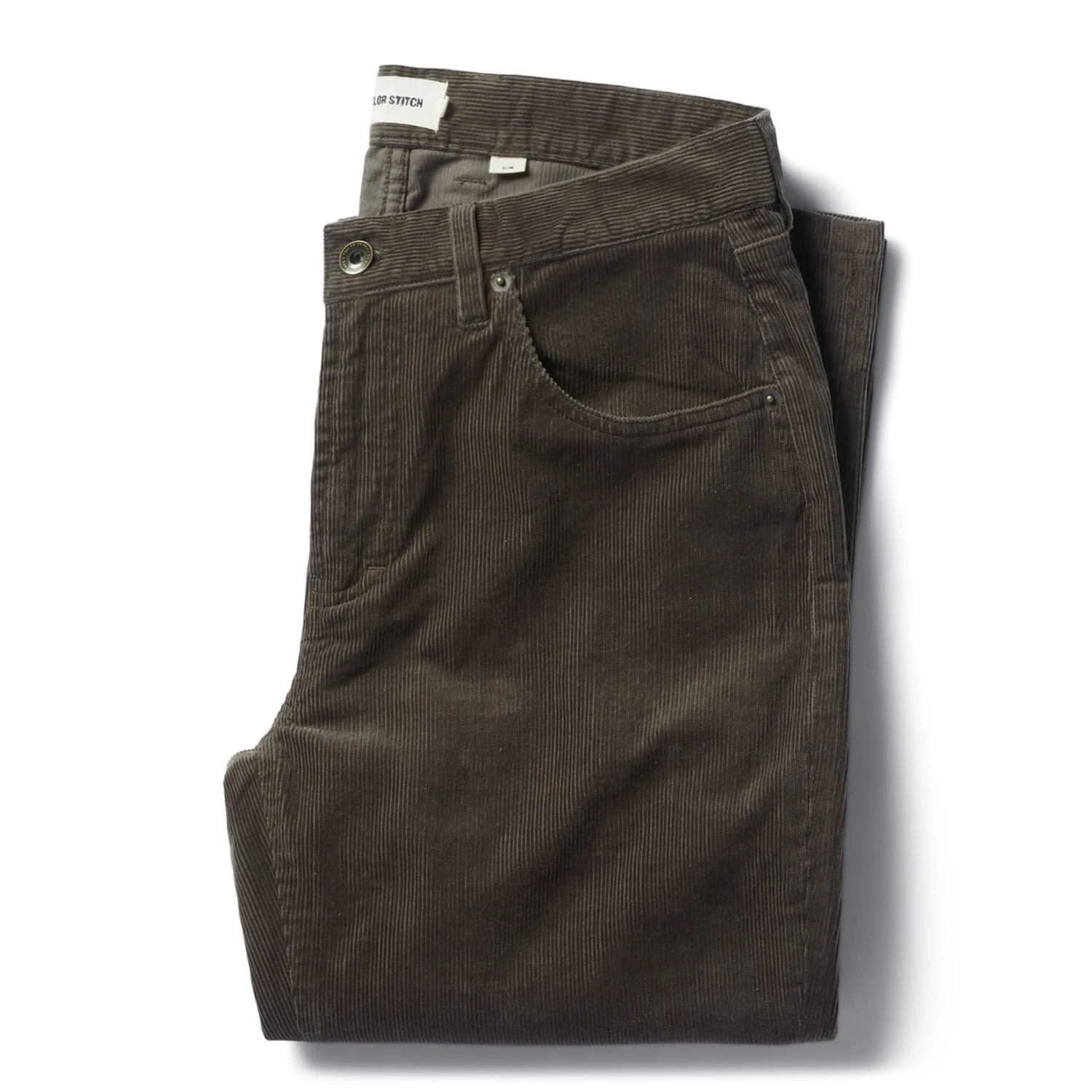 The Slim All Day Pant In Walnut Cord