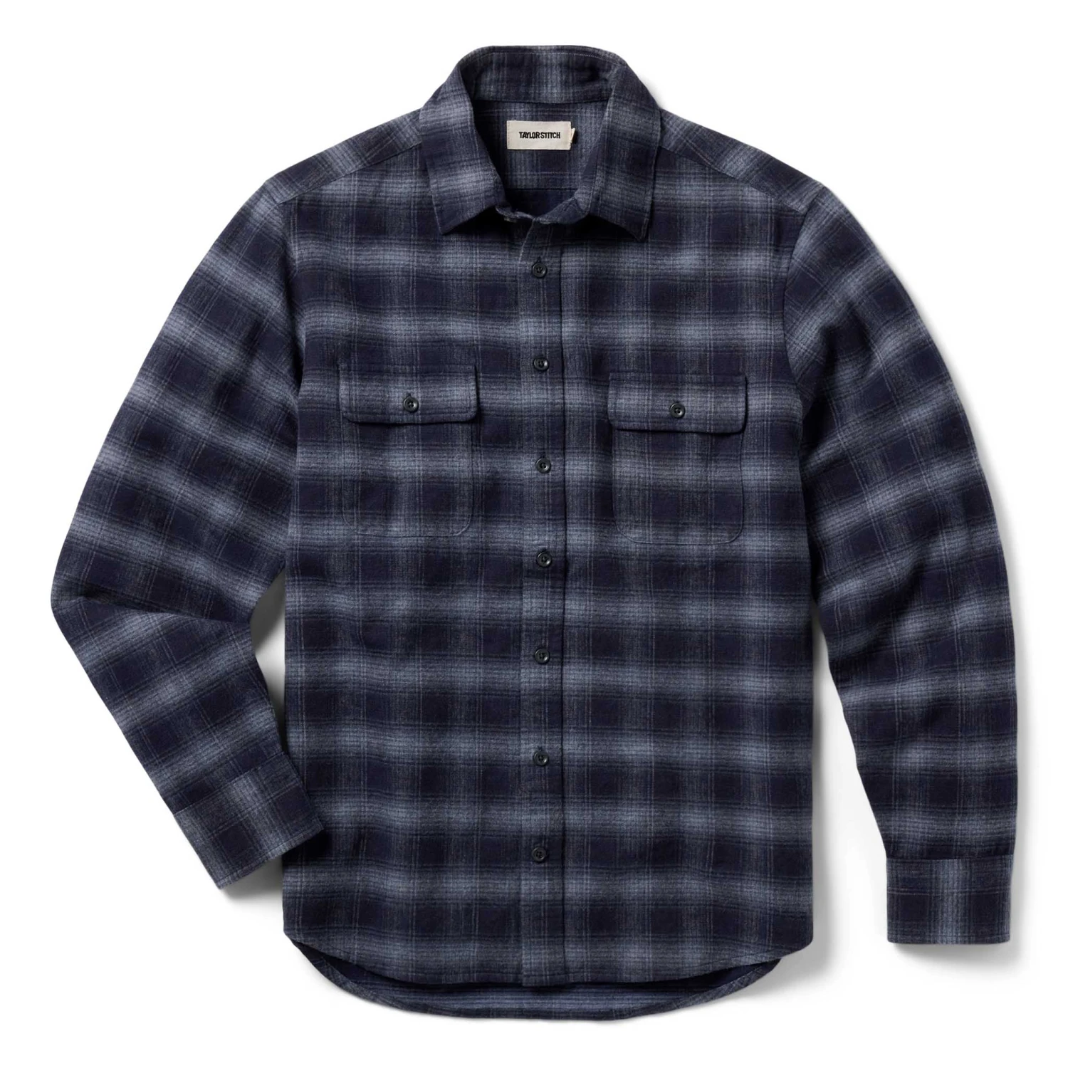 The Yosemite Shirt In Navy Shadow Plaid - Image 4