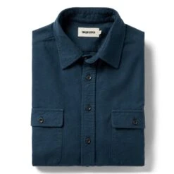 The Yosemite Shirt In Prussian Blue