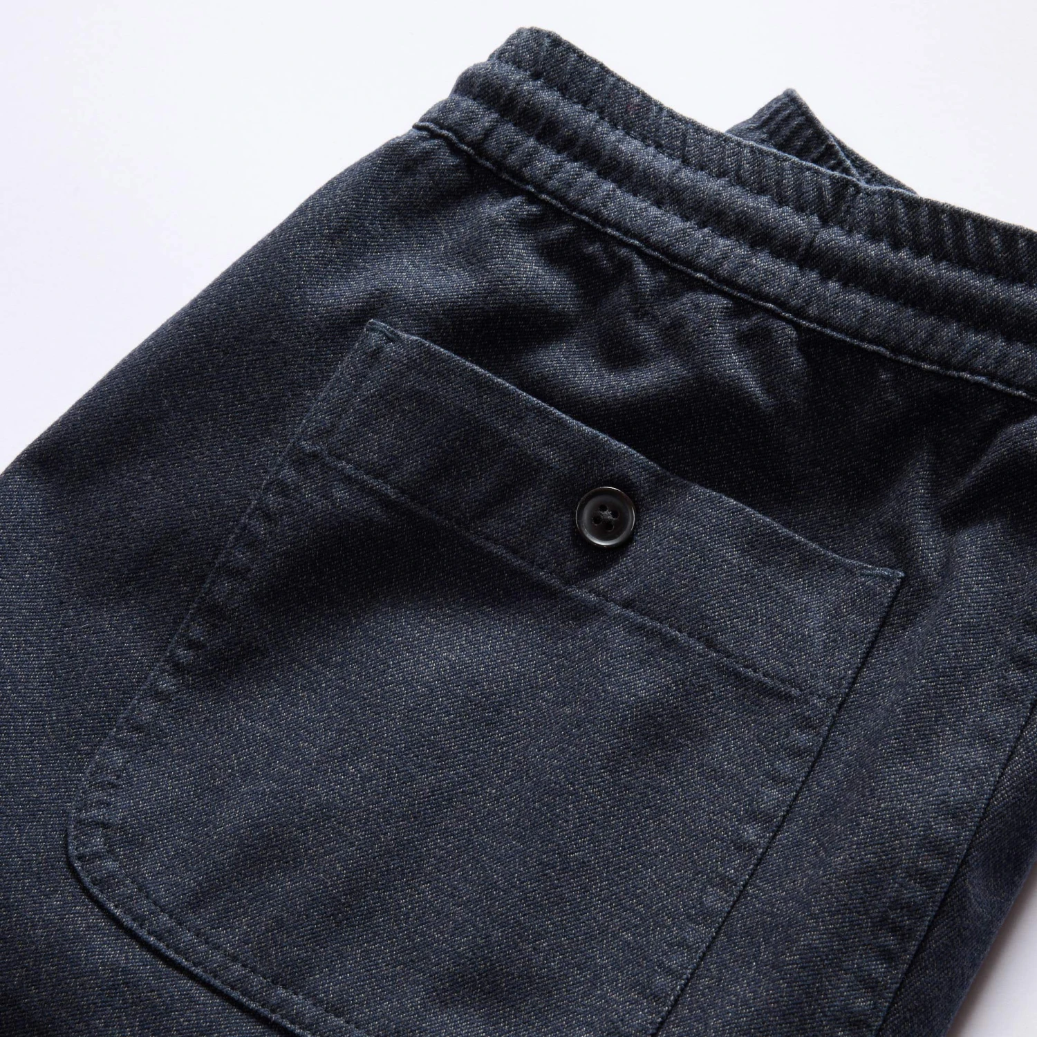 The Apres Pant In Navy Twist Jaspe Twill - Image 8