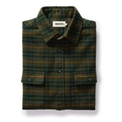 The Yosemite Shirt In Dark Forest Plaid
