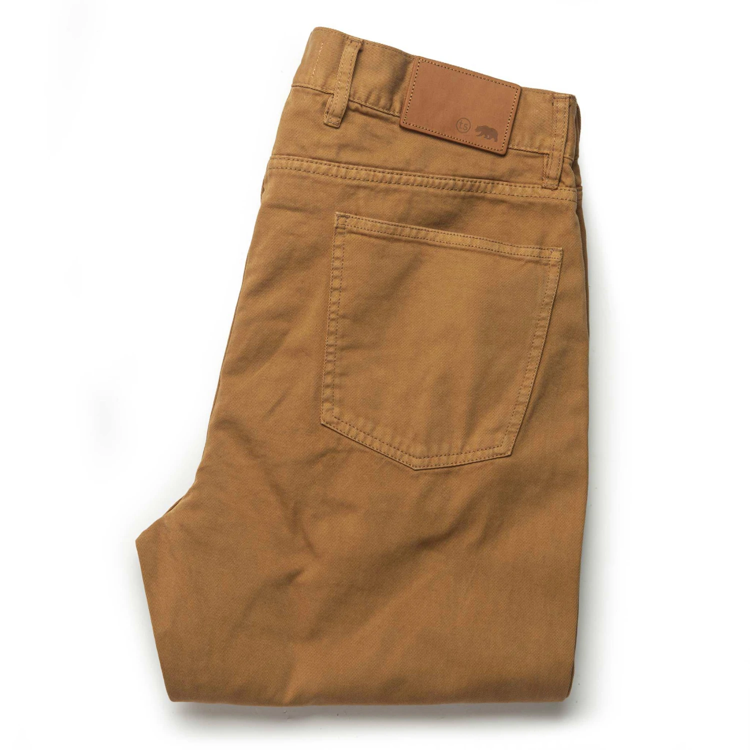 The Democratic All Day Pant In British Khaki Selvage - Image 8
