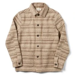 The Ojai Jacket In Espresso Herringbone Wool