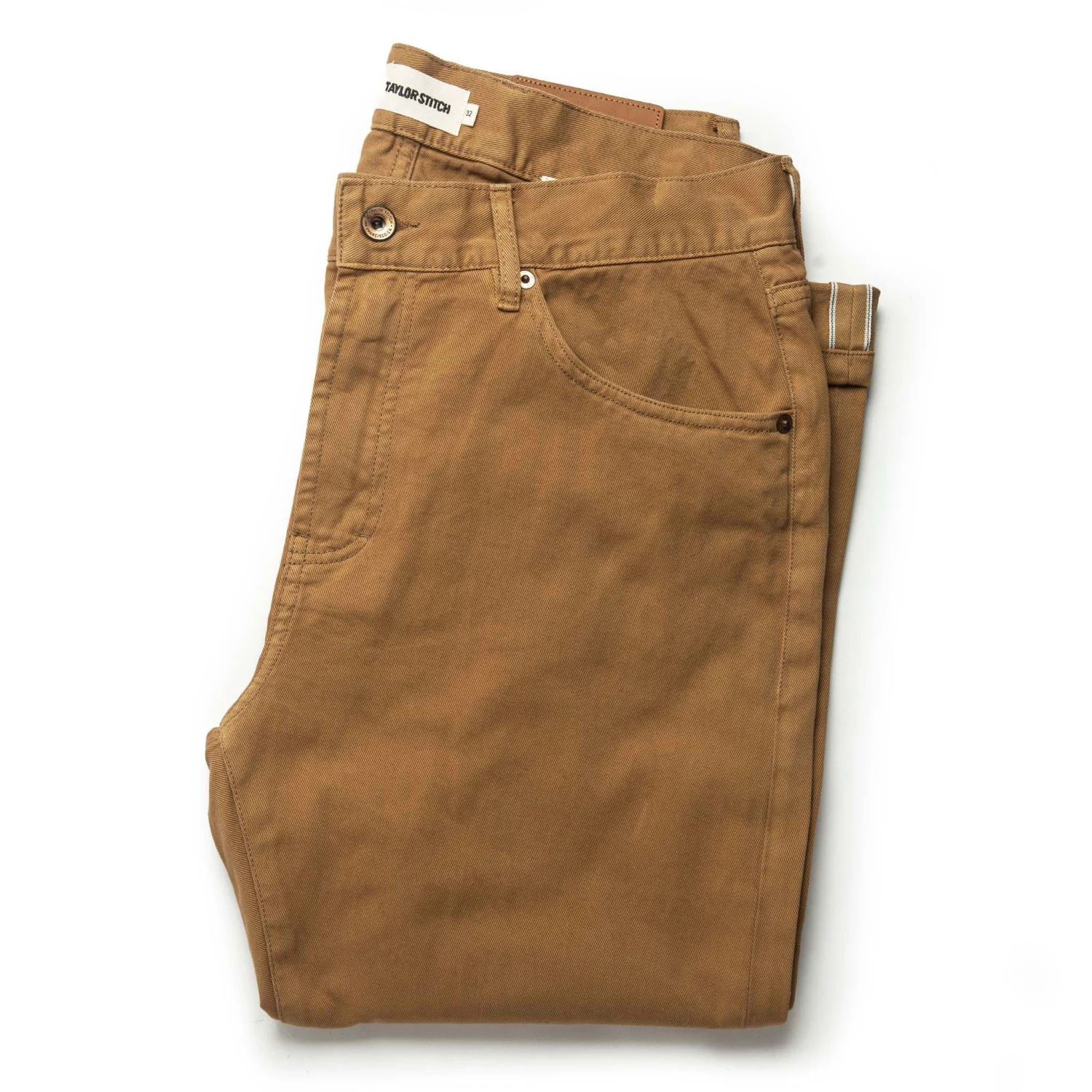 The Slim All Day Pant In British Khaki Selvage