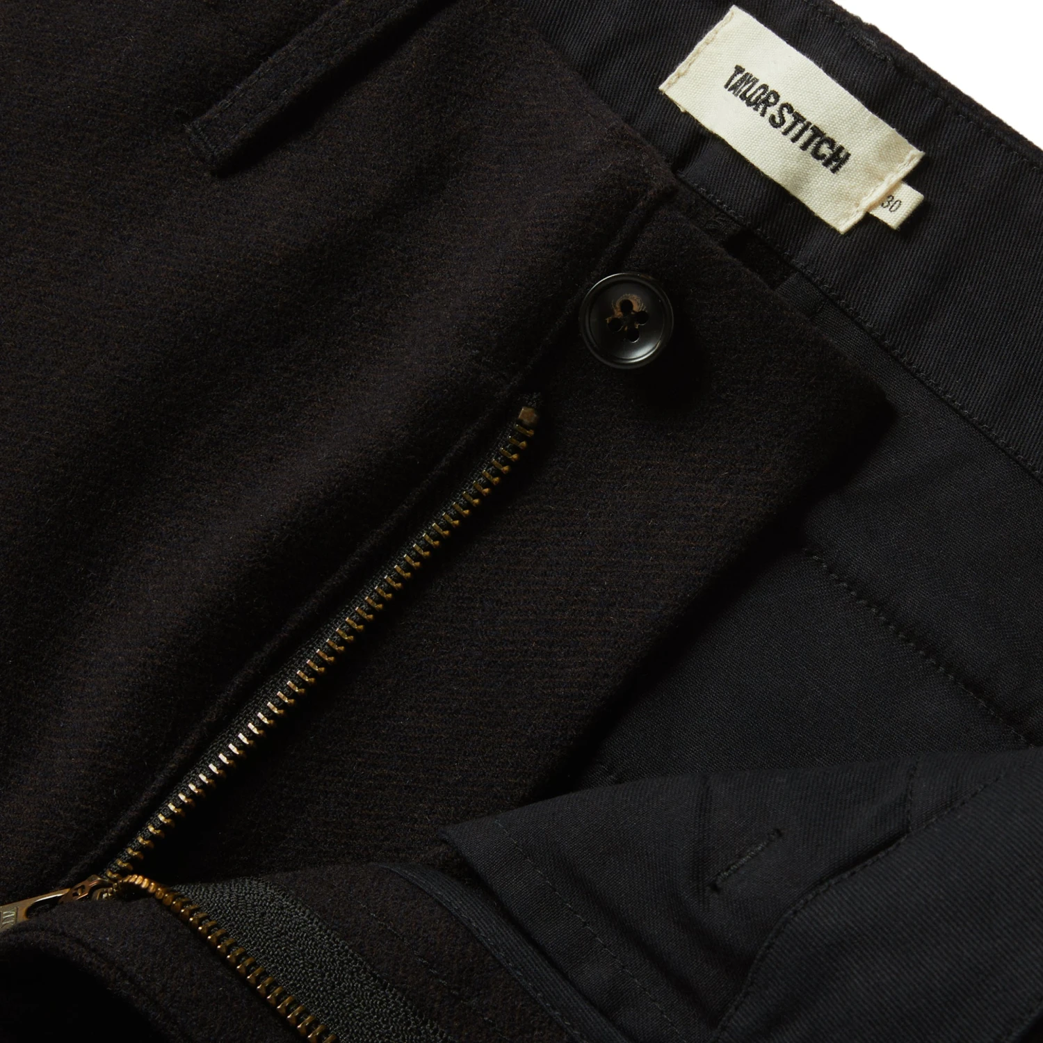 The Carnegie Pant In Espresso Wool - Image 5