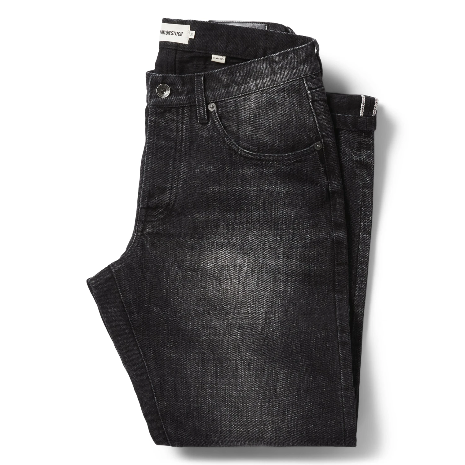The Democratic Jean In Black 3-Month Wash Selvage