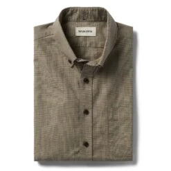 The Jack In Khaki Houndstooth Check