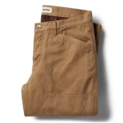 The Lined Chore Pant In Tobacco Boss Duck